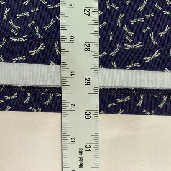 Greyson M Dragonfly Printed Polo Blue Performance Golf Sport Active - Picture 8 of 9